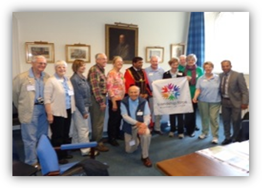 Meeting the Lord Mayor